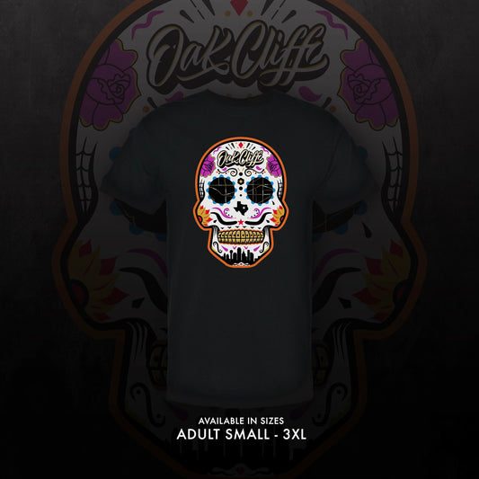 2023 Sugar Skull - Dia De Los Muertos Oak Clifff Tee